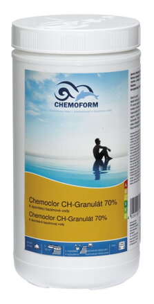 Šokový chlór do bazéna 70% - CHEMOCLOR 1 kg