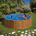 Nadzemný bazén KIT300W - imitácia dreva